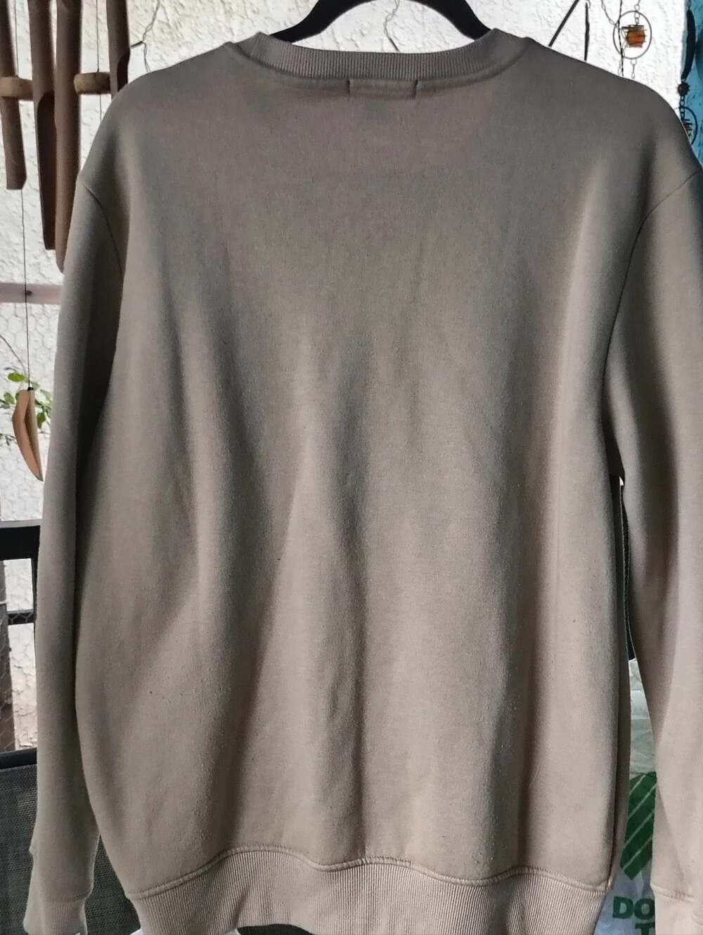 True Religion Beige/ Blue Sweatshirt Mens Medium Pullover